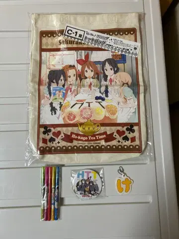 영화 케이온! 방과 후 티타임 내방객 혜택 굿즈 세트