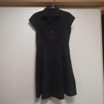 ketty 케티 셔츠 원피스 블랙 사이즈 3 반팔 롱 원피스