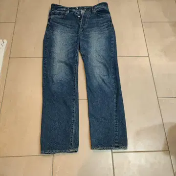 OMNIGOD 셀비지 스트레이트 데님 30인치