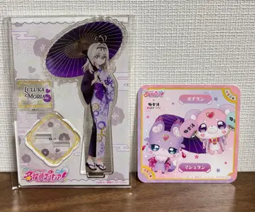 명탐정 프리큐어 극락탕 모리 아루루카 아크릴 스탠드 포치타 마슈타 코스터