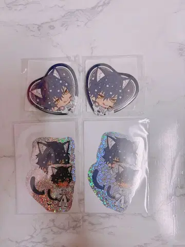 앙스타 난자타운 사자나미 쥰 캔뱃지 스티커