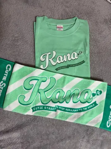 cutie street 큐스토 이타쿠라 카나 최애 어필T 타월 ver1