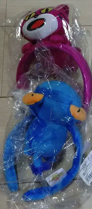 타베코 동물 LAND 봉제 인형 머리띠 코끼리 고양이