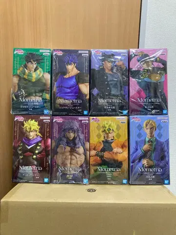 [미개봉 새상품] 죠죠의 기묘한 모험 8종 피규어 세트 Mometria