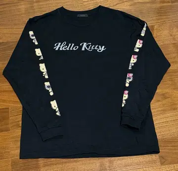 CANDY STRIPPER x 키티 롱T 캔스