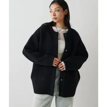 2603085 whim gazette 세츠케츠 니트 자켓 블랙