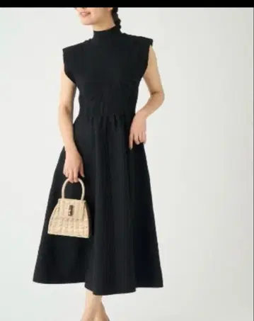 CELFORD 셀포드 38 코르셋 디자인 니트 원피스