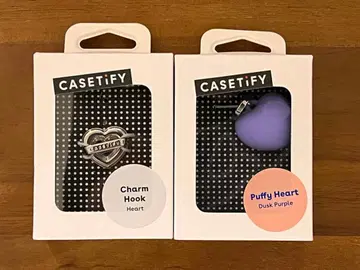CASETiFY 참 훅 푸피 하트 묶음 판매