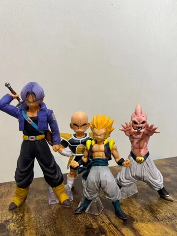 드래곤볼 피규어 4체 세트 제일복권 DRAGON BALL