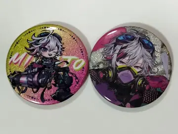 후와 미나토 랜덤 캔뱃지 2개 Stun Mode Fuwa&Saegusa