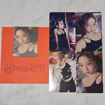 SPAGHETTI 카즈하 트레이딩 카드 스티커 마그넷 혜택 세트