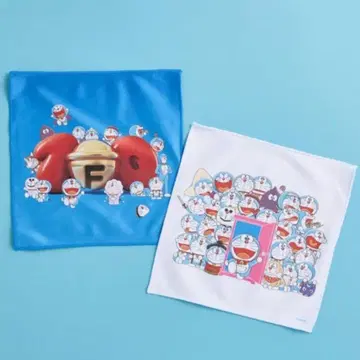 [ 미개봉 새상품 ] 2매 멀티 클리너 100% 도라에몽 & 프렌즈