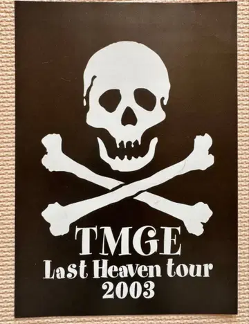 TMGE 라스트 헤븐 투어 2003 전단지