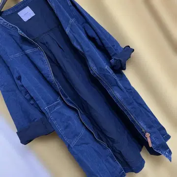 Kaitect 데님 롱 코트 새상품급 집업