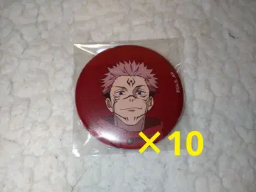 주술회전 전시회 캔뱃지 양면 스쿠나