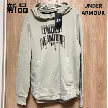 새상품 언더아머 프린트 후드티