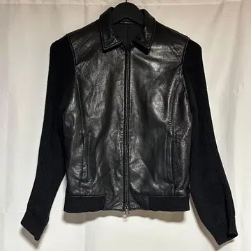 comme ca du mode 레더 재킷 다크웨어