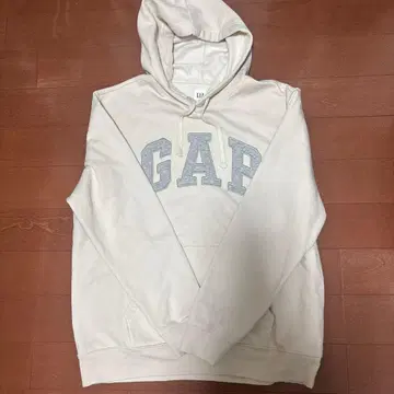 GAP 후드 부착 후드티 L 사이즈 아이보리