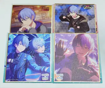 프로세카 아오야기 토야 미니 색지 4장 세트