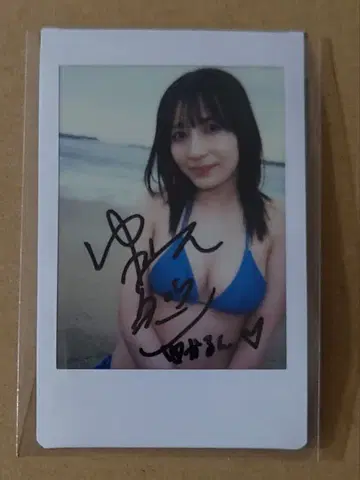 사사키 유카 친필 사인 폴라로이드 DVD [두 사람의 비밀] AKB48