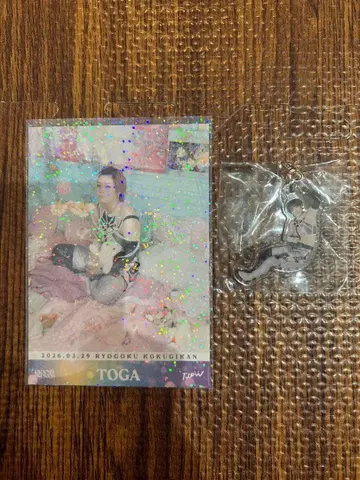 GP26 브로마이드 복권 가챠 아크릴 키링 도쿄 여자 프로레슬링 토가