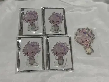 앙스타 애니카페 아크릴 스탠드 스티커 칸나 5점