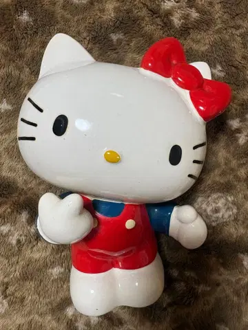 레트로 헬로키티 저금통 산리오