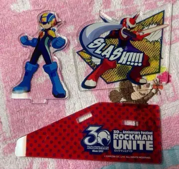 록맨 블루스 아크릴 스탠드 록맨 에그제 록맨 유나이트 한정판