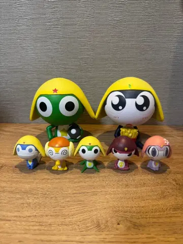 제일복권 개구리 중사 케로로 피규어 7체 세트