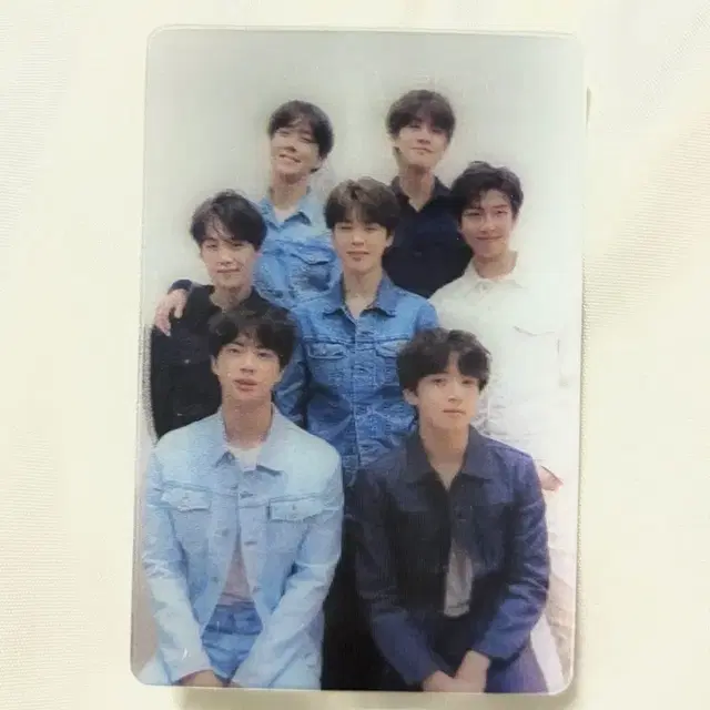 방탄 bts 럽셀 티어 렌티큘러 포카 남준석진윤기호석지민태형정국