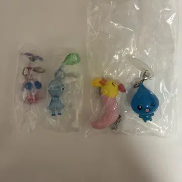 피크민 물방울짱 메지루시 액세서리 냐키 키링