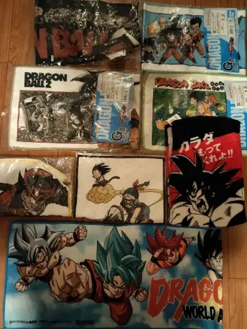 드래곤볼 타월 세트 한정품 있음 손오공 제일복권