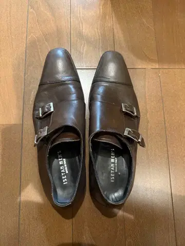이세탄 멘즈 더블 몽크 다크 브라운 43 (27cm)