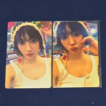 SPAGHETTI 사쿠라 트레이딩 카드 예약 특전 포토 카드 맘스터치