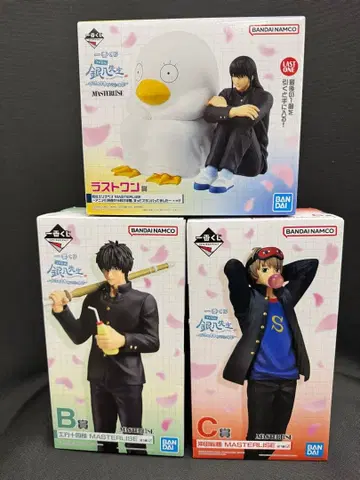 제일복권 3학년 Z반 긴파치 선생님 라스트 원상 B상 C상 피규어 세트