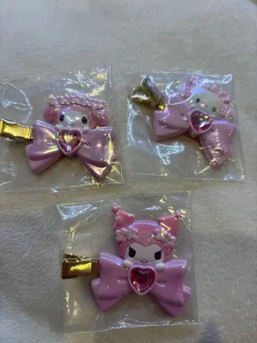 쿠로미 피아노 코기뮨 시크릿 앞머리 클립