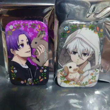 블루 록 AGF2025 토끼 스퀘어 캔뱃지 나기 세이시로 미카게 레오