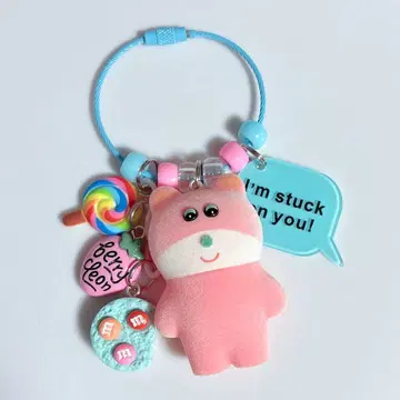 우르르 키링 우르르 가챠가챠 무뉴 핑크