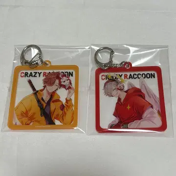 CR crazyraccoon 키체인 아리사카 달마