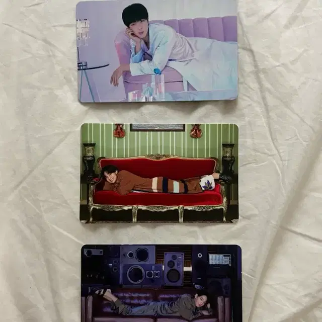 방탄소년단 석진 진 태형 뷔 정국 be 디럭스 포토카드