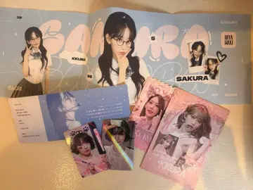 LE SSERAFIM 르세라핌 사쿠라 미야와키 사쿠라 생일 카페