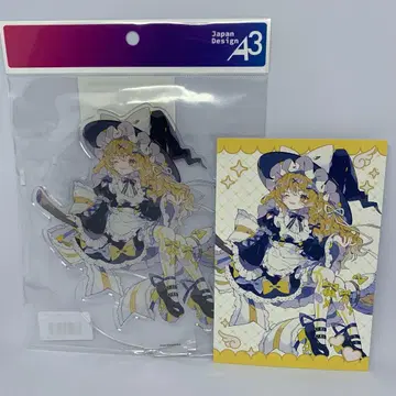 동방project 키리사메 마리사 천사계 패션 아크릴 스탠드 엽서