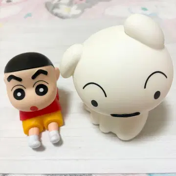 짱구는 못말려 시로 라이트 램프 짱구 피규어