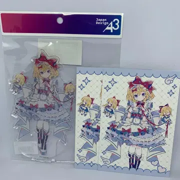 동방project 앨리스 천사계 패션 아크릴 스탠드 엽서