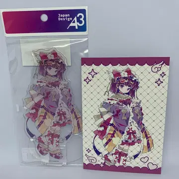 동방project 히에다 아큐 천사계 패션 아크릴 스탠드 특전 엽서