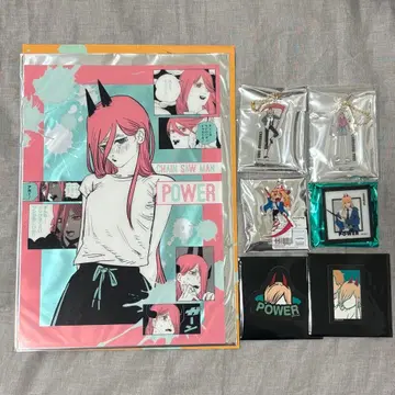 체인소 맨 파워 굿즈 세트