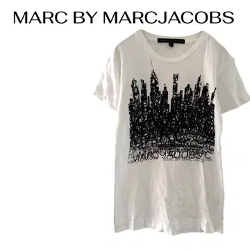 마크바이마크제이콥스 반팔 티셔츠 로고 프린트
