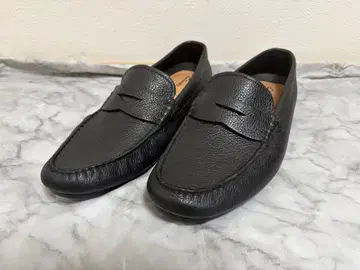 [새상품급] 클락스 코인 로퍼 주름 천연 가죽 15775 27.5