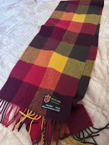 ADLER-LOWE 100% 캐시미어 머플러 독일제