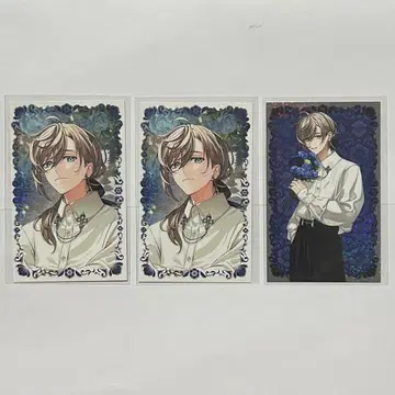 니지산지 카나에 ChroNoiR 6주년 폴라로이드풍 카드 코스터 6점